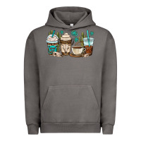 Pigment Tornado bull skull coffee cups Urban Hoodie - OliviaCreatesArt