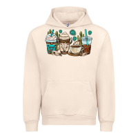 Sandshell bull skull coffee cups Urban Hoodie - OliviaCreatesArt