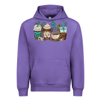 Tulip bull skull coffee cups Urban Hoodie - OliviaCreatesArt