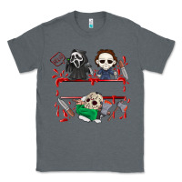 Charcoal Heather halloween Classic Tee - CowhideDigitalArt