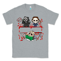 Heather Grey halloween Classic Tee - CowhideDigitalArt