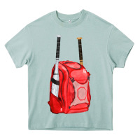 Arona red bat backpack fa element Heavy Core Tee - FaDigitalArtStudio