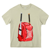 Mossy red bat backpack fa element Heavy Core Tee - FaDigitalArtStudio