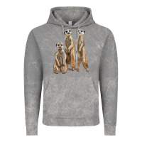 Cloud Rock 3 meerkat Vintage Hoodie - LillyAllenDesigns