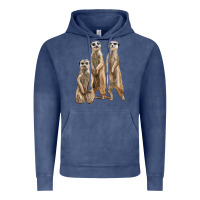 Vintage Denim 3 meerkat Vintage Hoodie - LillyAllenDesigns