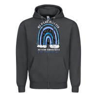 Smoke we wear blue for autism awareness accept understan Zipper Hoodie - Artiststas