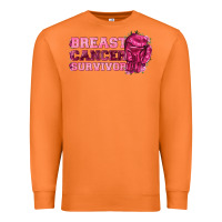 Carrot Breast Cancer Survivor Premium Sweatshirt - texasbilliewilder