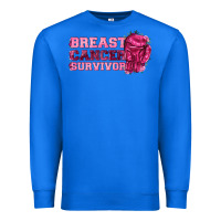 True Royal Breast Cancer Survivor Premium Sweatshirt - texasbilliewilder
