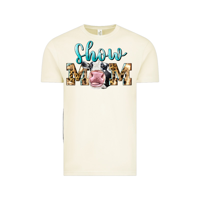 Western Show Mom Holstein Vintage Tee by LillyAllenDesigns | Teevron
