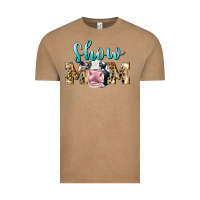 Vintage Coffee Western Show Mom Holstein Vintage Tee - LillyAllenDesigns
