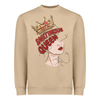 Mushroom sagittarius queen Heavyweight Sweatshirt - MaliasSmallBusiness