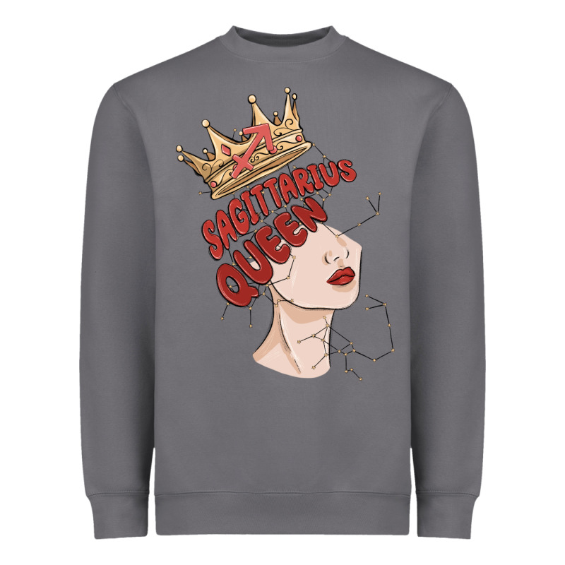 Sagittarius Queen Heavyweight Sweatshirt by MaliasSmallBusiness | Teevron