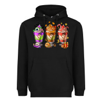 Black Hallothanksmas coffee cups Heavyweight Hoodie - NancyCooperArtShop