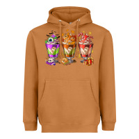Meerkat Hallothanksmas coffee cups Heavyweight Hoodie - NancyCooperArtShop