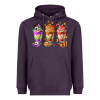 Plum Hallothanksmas coffee cups Heavyweight Hoodie - NancyCooperArtShop