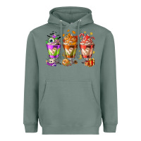 Sage Hallothanksmas coffee cups Heavyweight Hoodie - NancyCooperArtShop