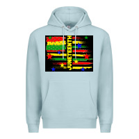 Blue Mist juneteenth american flag Premium Hoodie - TumblerDesignByShophia