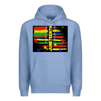 Colony Blue juneteenth american flag Premium Hoodie - TumblerDesignByShophia