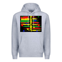 Heather Grey juneteenth american flag Premium Hoodie - TumblerDesignByShophia