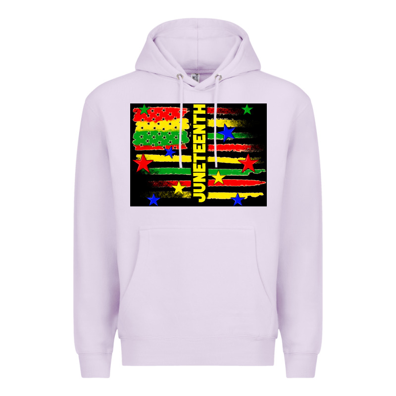 Juneteenth American Flag Premium Hoodie by TumblerDesignByShophia | Teevron