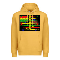 Mustard juneteenth american flag Premium Hoodie - TumblerDesignByShophia