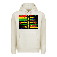 Oatmeal Heather juneteenth american flag Premium Hoodie - TumblerDesignByShophia