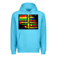 Ocean Blue juneteenth american flag Premium Hoodie - TumblerDesignByShophia