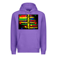 Purple juneteenth american flag Premium Hoodie - TumblerDesignByShophia