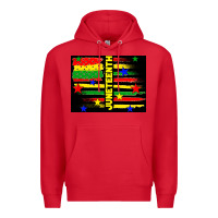 Red juneteenth american flag Premium Hoodie - TumblerDesignByShophia