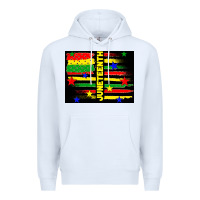 White juneteenth american flag Premium Hoodie - TumblerDesignByShophia