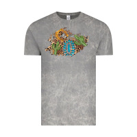 Cloud Rock horseshoe leopard gemstone cactus patch Vintage Tee - AdoDesignShop