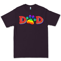Plum lgbtq dad and paw Premium Tee - HRA Design Shop