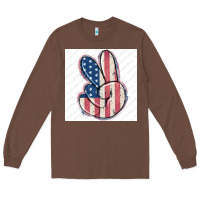 Chestnut small business filigran Long Sleeve Tee - MaliasSmallBusiness