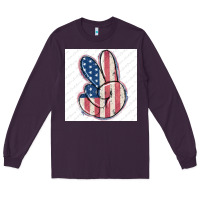 Plum small business filigran Long Sleeve Tee - MaliasSmallBusiness