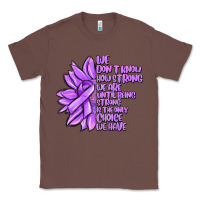 Chestnut purple pancreatic cancer sunflower and cancer ribb Classic Tee - MaliasSmallBusiness