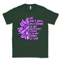 Sports Green purple pancreatic cancer sunflower and cancer ribb Classic Tee - MaliasSmallBusiness