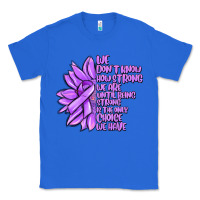 True Royal purple pancreatic cancer sunflower and cancer ribb Classic Tee - MaliasSmallBusiness