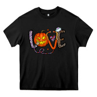 Black love halloween Heavy Core Tee - CowhideDigitalArt