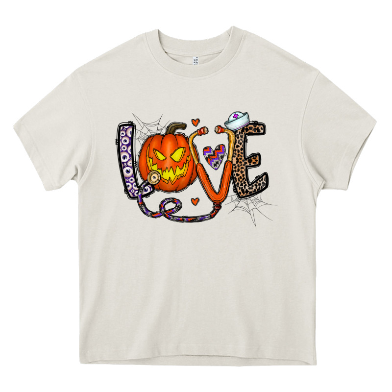 Love Halloween Heavy Core Tee by CowhideDigitalArt | Teevron