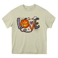 Mossy love halloween Heavy Core Tee - CowhideDigitalArt