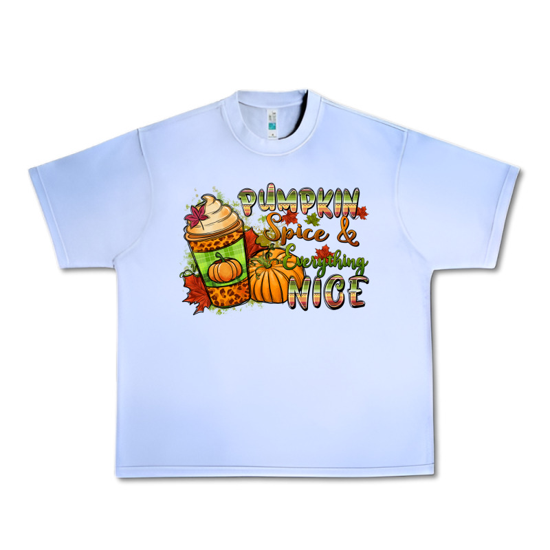 Pumpkin Spice Everything Nice Urban Heavy Tee by NancyCooperArtShop | Teevron