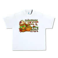 White Pumpkin spice everything nice Urban Heavy Tee - NancyCooperArtShop