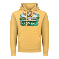 Vintage Mustard escape to the unknown Vintage Hoodie - NancyCooperArtShop