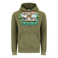 Vintage Olive escape to the unknown Vintage Hoodie - NancyCooperArtShop