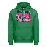 Emerald i wear pink for my grandma Urban Hoodie - FaDigitalArtStudio