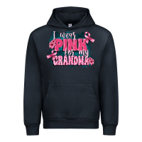 Navy i wear pink for my grandma Urban Hoodie - FaDigitalArtStudio