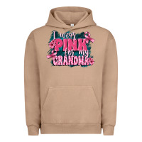Pigment Burro i wear pink for my grandma Urban Hoodie - FaDigitalArtStudio