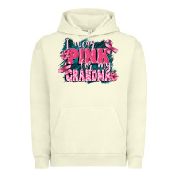 Pigment Pistachio i wear pink for my grandma Urban Hoodie - FaDigitalArtStudio