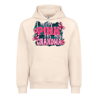 Sandshell i wear pink for my grandma Urban Hoodie - FaDigitalArtStudio