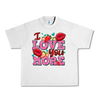 Lunar Rock i love you more with lips and strawberry Urban Heavy Tee - AdoDesignShop